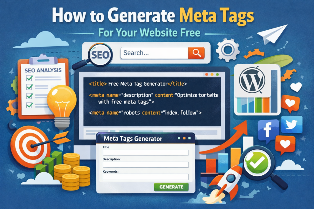 How to Generate Meta Tags for a Website Free (Complete Guide)