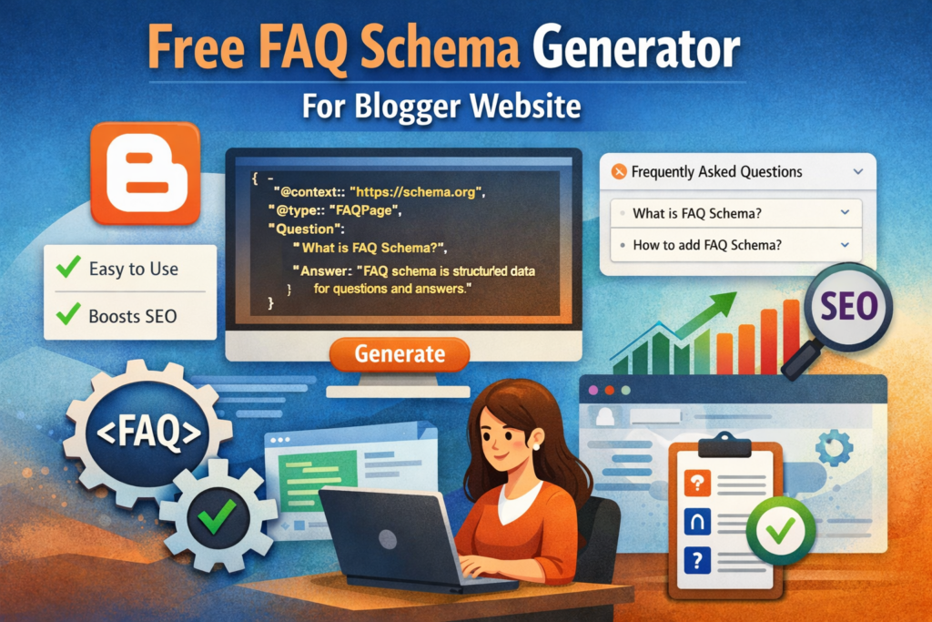 Free FAQ Schema Generator for Blogger Website – Complete Guide